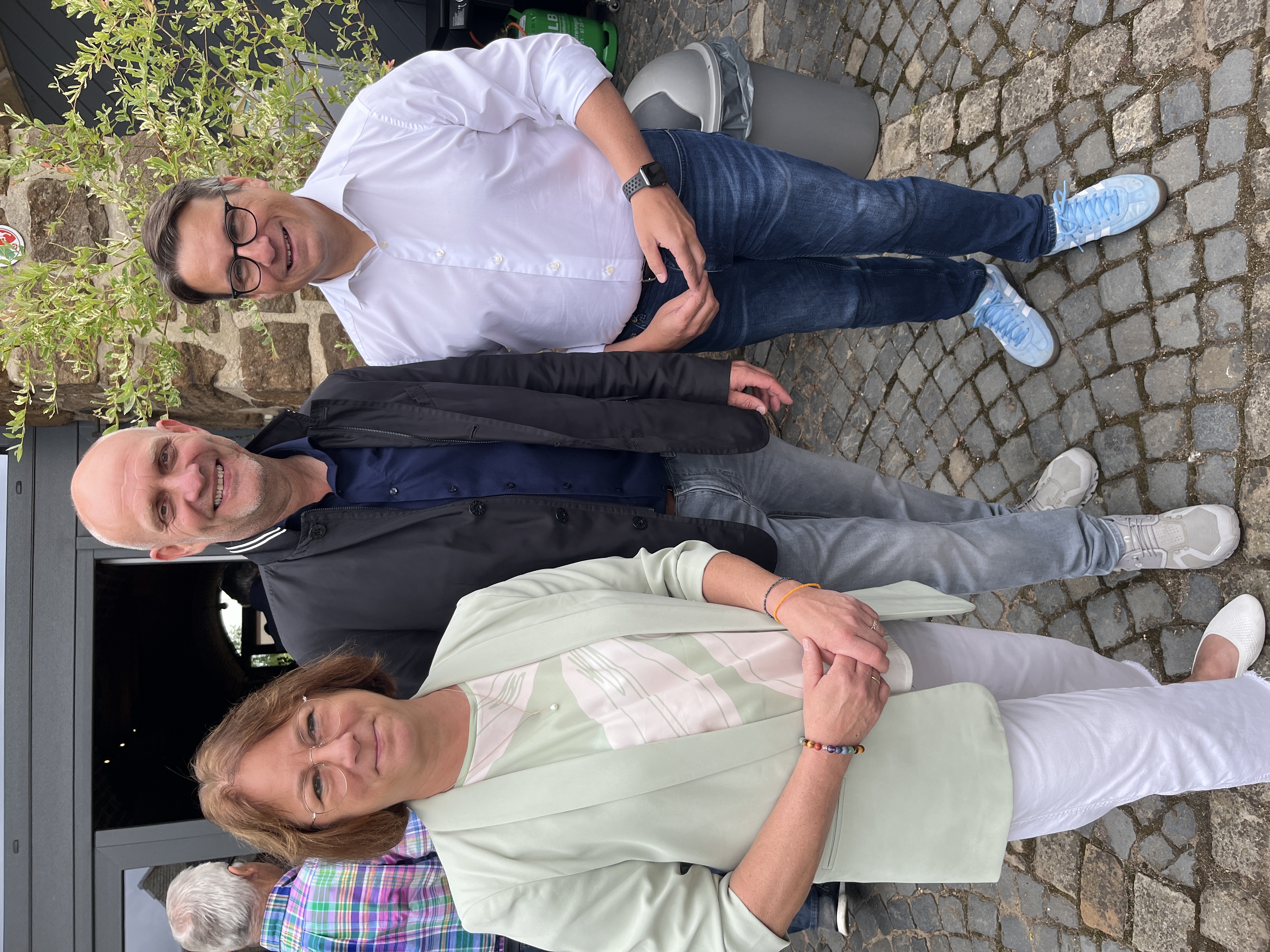 links, Bianca Winkelmann , MdL, und rechts, Oliver Vogt, MdB, untersttzten den Brgermeisterkandidaten Friedrich Rohlfing und die CDU Kandidaten fr den Kreistag und Gemeinderat